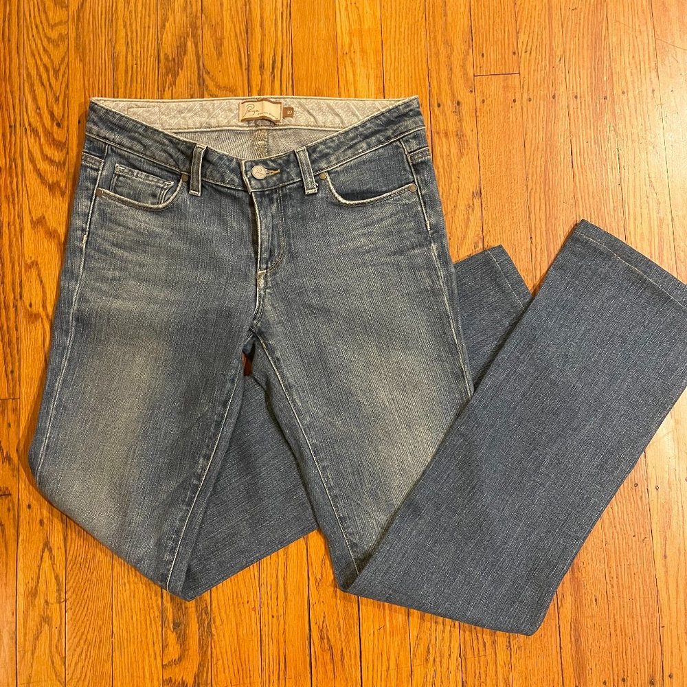 Paige stretch denim Hollywood Hills 27 hemmed